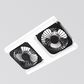 📢 ⏰ Modern 2 az 1-ben LED mennyezeti ventilátor lámpával 🌬️