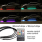 🚗✨ Autó alvázához rögzíthető, rugalmas, vízálló RGB LED szalagvilágítás (2 db) 🌈