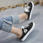 💐Női farmer anyagú slip-on papucs – kényelmes talp és laza stílus (EU 36-43) 👟☀️