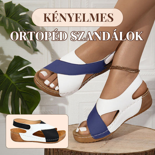🔥Ultra kényelmes lejtős sarok ortopédiai szandálok
