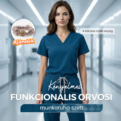 Kényelmes és Funkcionális Teljesítmény Műtős Ruha Szett