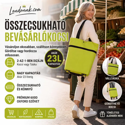 🛍️✨ Nagy űrtartalmú bevásárlószatyor 🛒