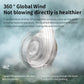 🎉 40% kedvezmény🔥 360°-ban forgatható, hordozható mini rögzíthető ventilátor