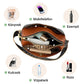 🌸👜Prémium háromrétegű gyémánt mintás divatos crossbody táska