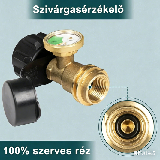 Propánszintjelző 5-20 fontos tartályokhoz