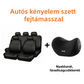 🚗✨ 9 darabos bőr autóüléshuzat-készlet – Univerzális, prémium védelem! 🛡️