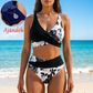 🌼👙 Női Alakformáló Bikini, Virágmintás 🏖️