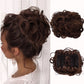 【💞Gyors frizuraváltás】🎀Rövid, göndör chignon hajhosszabbításhoz