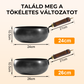 🔥Bevonat nélküli vastag vasedény