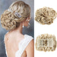 【💞Gyors frizuraváltás】🎀Rövid, göndör chignon hajhosszabbításhoz