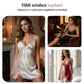 👗🌙 Szexi pántos hálóruha – csipkével | Lenge, kényelmes, plus size – Utánvét 🎯
