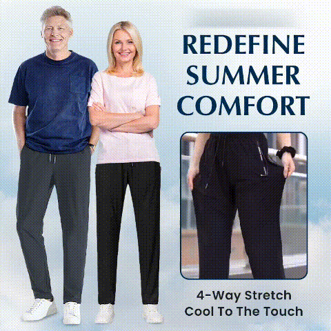🔥 Túlméretezett Stretch gyors szárítású Unisex Lounge nadrágok