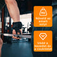 💪Nehéz emelőpántok csuklókampóval az erősítő edzéshez