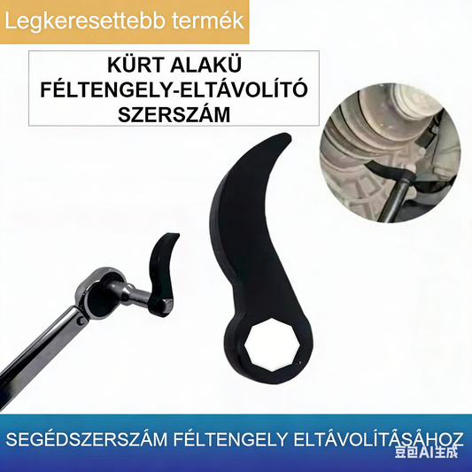 【🛠️1+1 ingyen】Félhold alakú féltengelykulcs