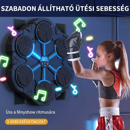 🎶🥊Bluetooth zenelejátszó bokszgép💥
