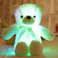 🧸Teddy mackó, színes LED-es világítás, puha játékok