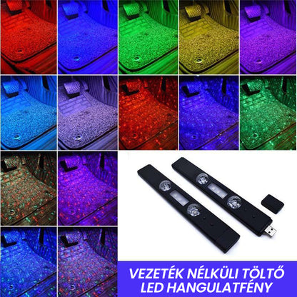 Vezeték nélküli töltés LED környezeti fény