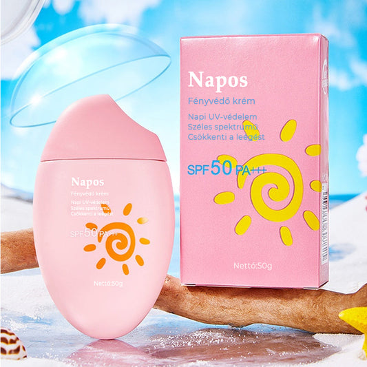 Frissítő vízálló és izzadásálló naptej