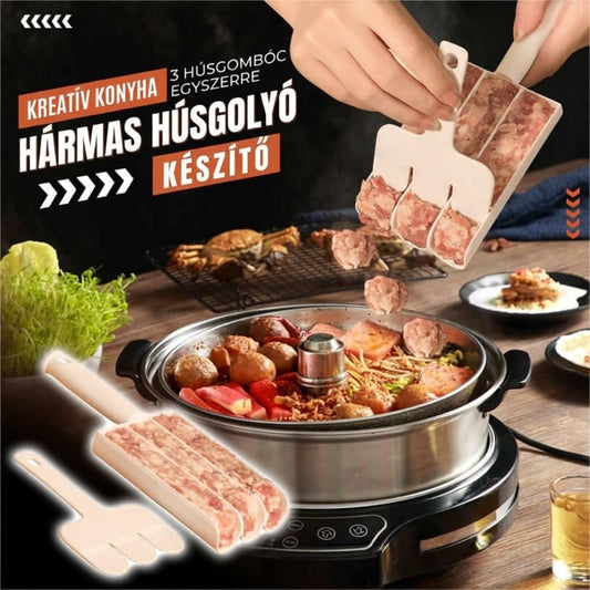 Háromszoros húsgombóc készítő Creative Kitchen