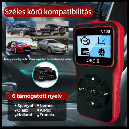 📢Autóhibakód Olvasó és Törlő