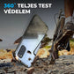 ⚡🧲 Mágneses edzett üveg kétoldalas telefon tok Samsung S23-S25 sorozathoz 📱🛡️