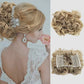 【💞Gyors frizuraváltás】🎀Rövid, göndör chignon hajhosszabbításhoz