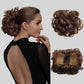 【💞Gyors frizuraváltás】🎀Rövid, göndör chignon hajhosszabbításhoz