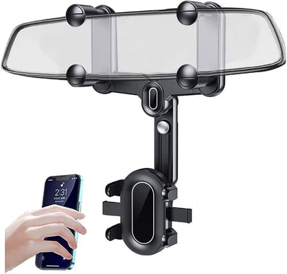 🚗✨ Új, forgatható és kihúzható autós telefontartó 📱