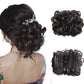 【💞Gyors frizuraváltás】🎀Rövid, göndör chignon hajhosszabbításhoz