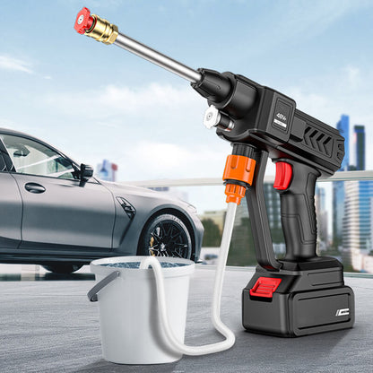🔫✨ Nagy nyomású mosópisztoly –🚗 Erős vízsugár, amely hatékonyan távolítja el a makacs szennyeződéseket és a port 💪