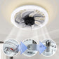 🏠🌬️ 2 az 1-ben Mute állítható ventilátorlámpa távirányítóval 💡