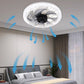 🏠🌬️ 2 az 1-ben Mute állítható ventilátorlámpa távirányítóval 💡