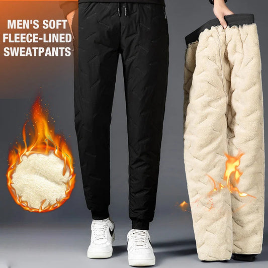 🔥Pantaloni de iarnă impermeabili din bumbac căptușit