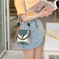 💕Könnyű crossbody táska puha bőrből