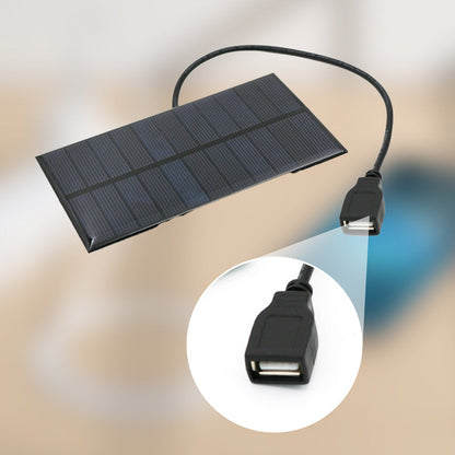 🌞🔋1.65W Nagy hatékonyságú napelemes töltő