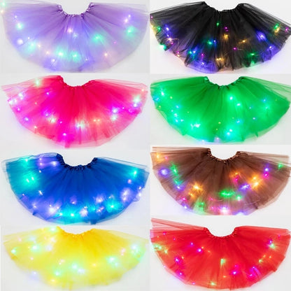 ⏳Varázslatos és fényes LED tutu szoknya✨