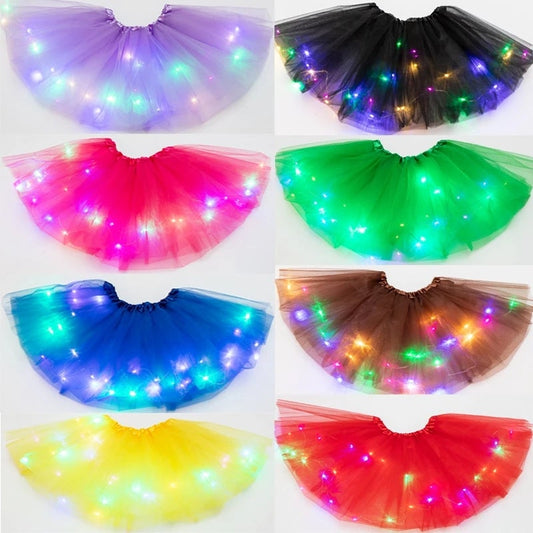 ⏳Varázslatos és fényes LED tutu szoknya✨