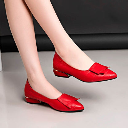 【EU 35-40】🥿Divatos magas sarkú női cipők