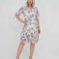 🌸 Elegáns pliszírozott ruha rövid és hosszú ujjakkal👗