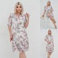 🌸 Elegáns pliszírozott ruha rövid és hosszú ujjakkal👗