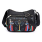 🔥Nagy kapacitású divat nyomtatott Messenger Bag