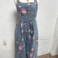 🌸 Vintage Virágmintás Farmer Overall🌸