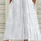 🔥👗Női elegáns V-nyakú üreges egyszínű ruha