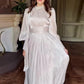 🌸💐Női elegáns lámpás hosszú ujjú Maxi ruha