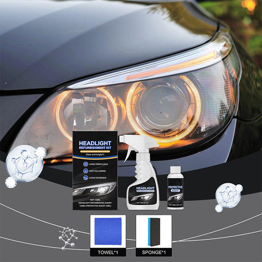 🚘✨Fényszórójavító készlet, kifejezetten régebbi autómodellekhez 💡