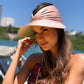 ☀️🛡️ Védje arcát a naptól – Női napvédő kalap 🧢