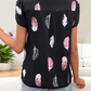 【S-3XL】👚Nyomtatott tollas póló