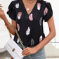 【S-3XL】👚Nyomtatott tollas póló