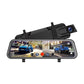 🚗✨ Legkelendőbb 10″‑os duál‑kamerás fedélzeti kamera –🛡️ első 1080P 60fps + hátsó 1080P, Sony STARVIS éjjellátás, 24 órás parkolófelügyelet, OBD‑II csatlakozás 👍