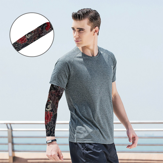 🔥Új trend❤️‍🔥 Ultravékony napvédő ujjak tetoválás mintával